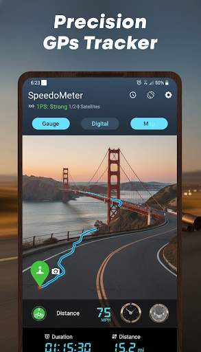 Gps Speedometer & Mph Tracker screenshot 2