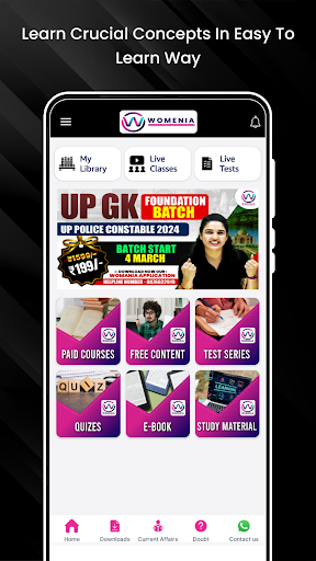 Womenia Screen 3