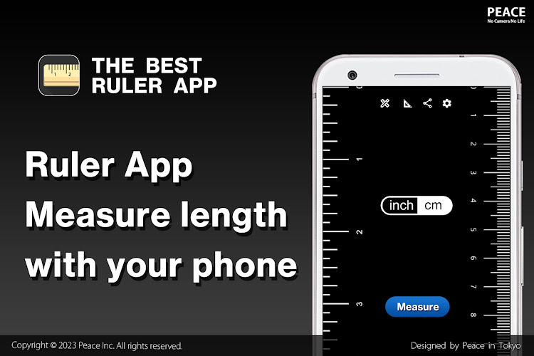 Ruler - Measure length - 1.0.1 - (Android)