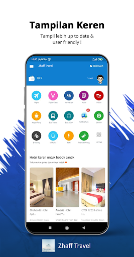 Android application Zhaff Travel screenshort
