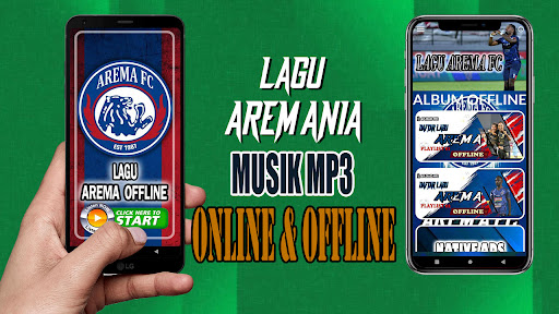 Android application Kumpulan Lagu Arema Offline screenshort
