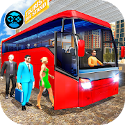 Coach Bus 2018: City Bus Driving Simulator Game  Icon