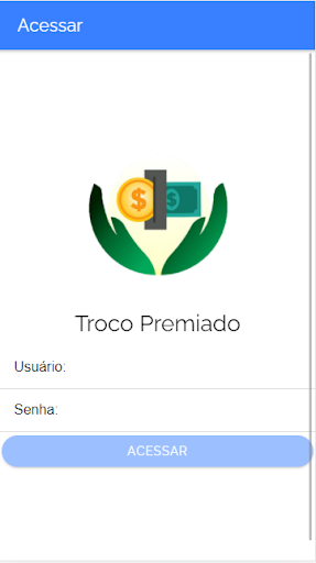 Android application Seu Troco Premiado screenshort