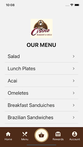 Cirinos Bakery Screen 2