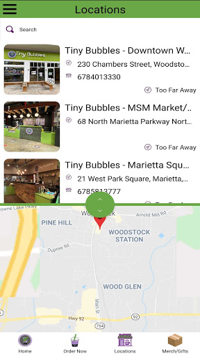 Tiny Bubbles Tea Bar Screen 3