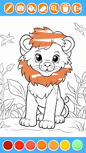 animals coloring book for kids