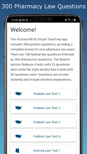MPJE Arizona Test Prep Screen 2