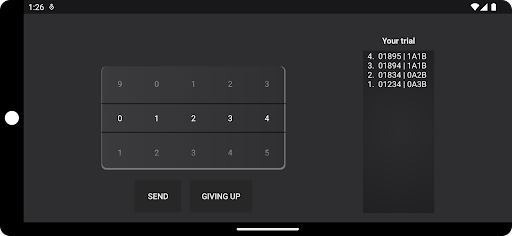 4A - Zahlenrätsel | NumberGame Screen 2
