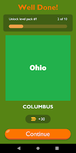 Guess US State Capitals Game