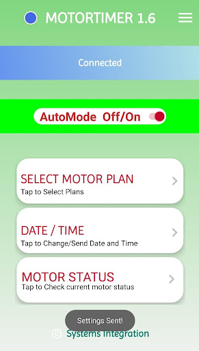 Motor Timer Screen 2