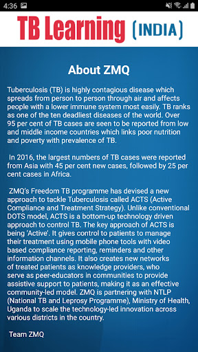 TB learning Screen 3