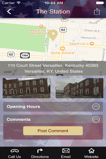 Versailles, KY Police Dept Screen 3