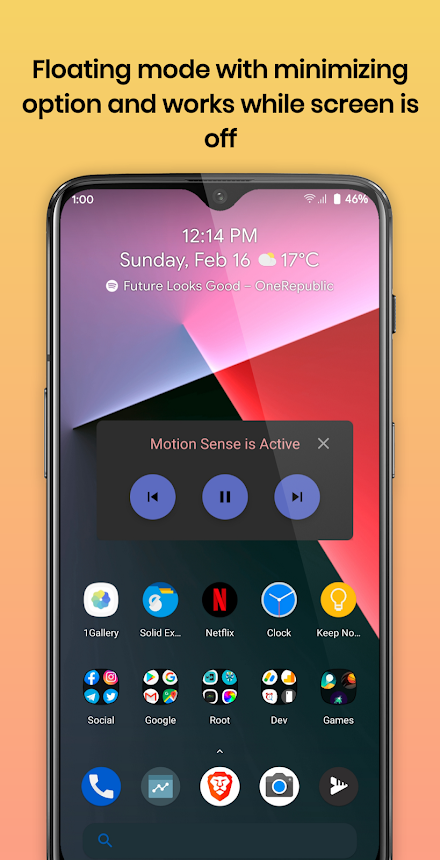 Motion Sense: Control by waves Screen 3