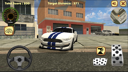 Android application Mustang Drift Simulator screenshort