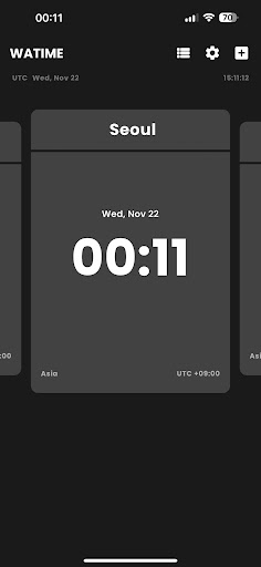 Android application watime screenshort
