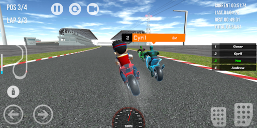 Paw Ryder Moto Racing Patrol