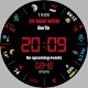 screenshot of LCD Black digital watch face