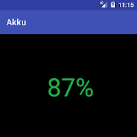 Akku Prozent