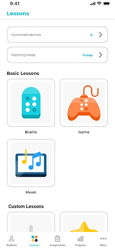 Taptilo Classroom Screen 3