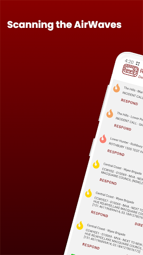 Android application RFSPager screenshort