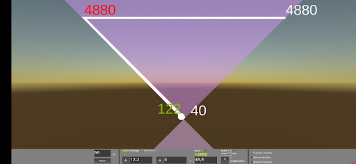 Simple Mathematical Triangle Screen 3