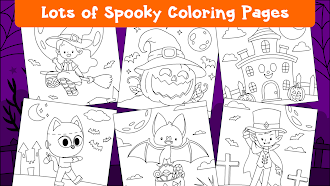 Game screenshot Halloween Coloring Games mod apk