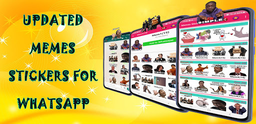 Android application Funny Memes Stickers for Whats screenshort