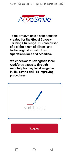 Android application Amosmile screenshort