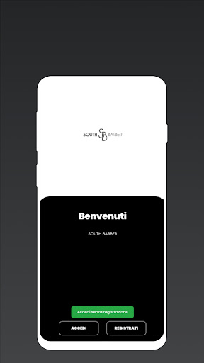 Android application South Barber screenshort