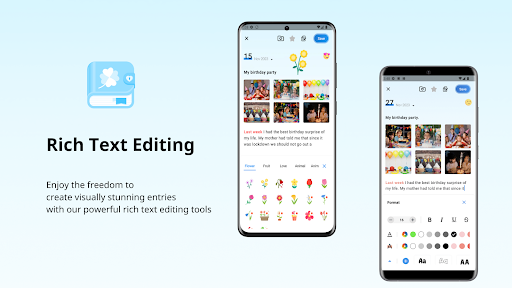 Diary Life - Daily Journal Screen 2