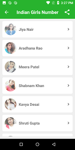 Girls Number Live Video Call Screen 2