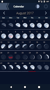 Captura de Pantalla 3 The Moon Pro - Calendar moon P android