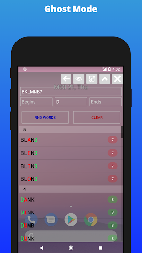 Word Finder, Word Machine Screen 3