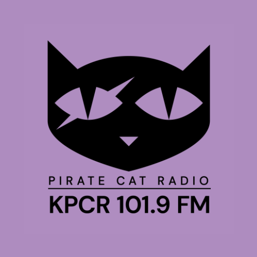 KPCR 101.9FM Pirate Cat Radio logo