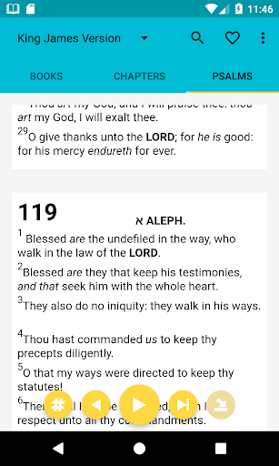 Audio Bible Screen 3