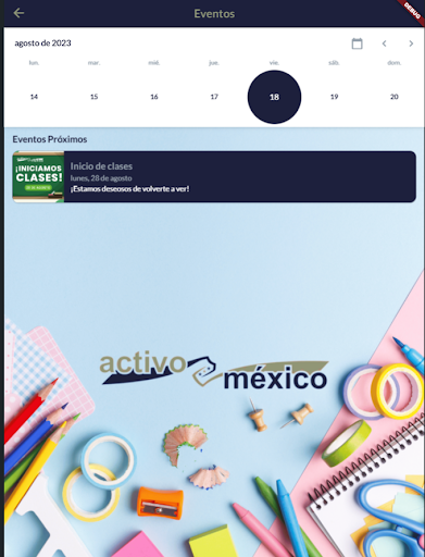 Activo México A.C. Screen 3