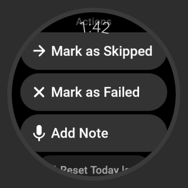 Screenshot of Habitify: Daily Habit Tracker