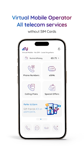Numero eSIM: Virtual Number 1