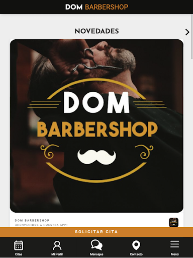 DOM Barbershop Screen 3