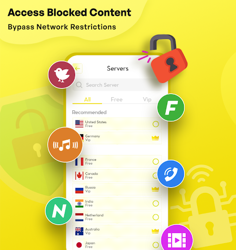 Gaming VPN: Secure VPN Proxy Screen 3