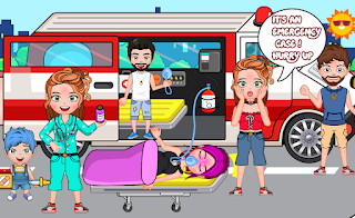 My Family Town : NewBorn Baby - Screenshot 2