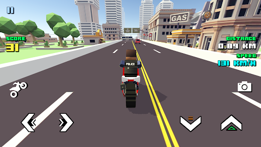 Blocky Moto Racing ud83cudfc1 - motorcycle rider  Screenshots 15