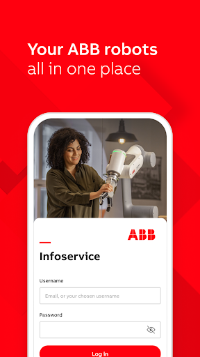 Android application ABB Infoservice screenshort