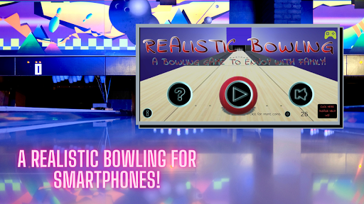 Android application Realistic Bowling screenshort