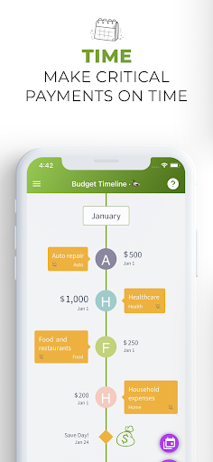 Screenshot of 4Ducks: Budget & Bill tracker