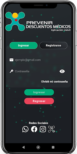 Prevenir Descuentos Médicos Screen 2