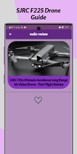 SJRC F22S Drone Guide