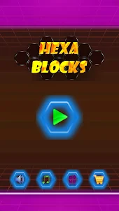 Hexa Blocks - ヘキサパズルゲーム