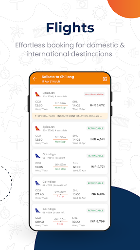 Android application HL TRAVELS screenshort