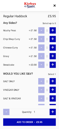 Kirbys Fish & Chips Screen 3